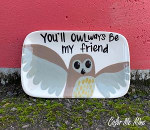 Bayshore Owl Plate