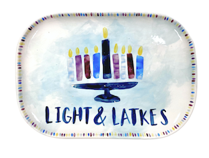Bayshore Hanukkah Light & Latkes Platter