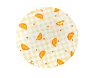 Bayshore Oranges Plate