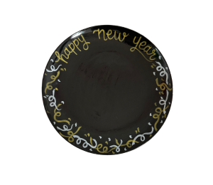 Bayshore New Year Confetti Plate