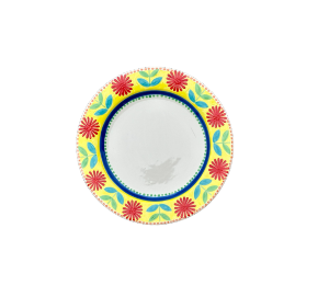 Bayshore Floral Charger Plate