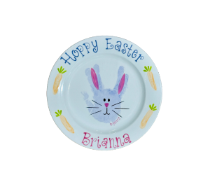 Bayshore Easter Bunny Plate