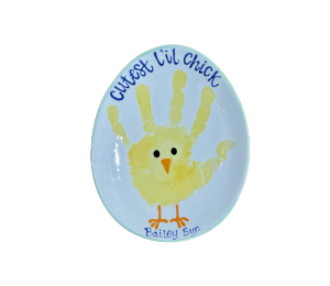 Bayshore Little Chick Egg Plate