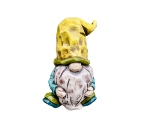 Bayshore Wood Carved Gnome