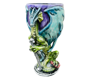Bayshore Antique Dragon Goblet