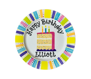 Bayshore Birthday Cake Plate